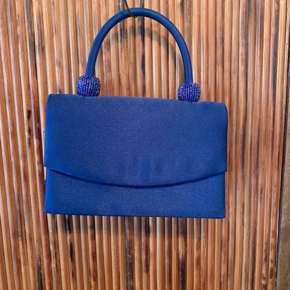 Handbags - Vintage royal blue handbag